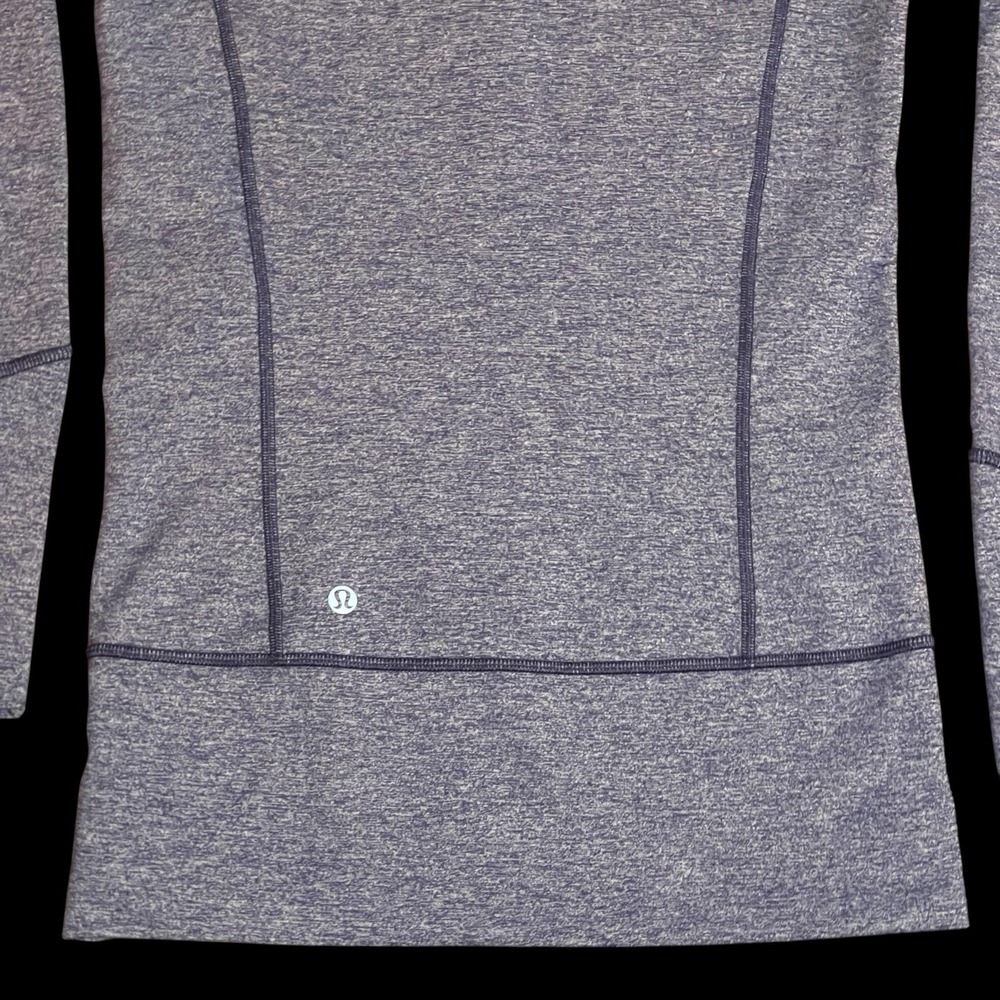Lululemon Stride II Jacket Womens Size 2 Full Zip Hood Thumb Holes Moisture Wick - Picture 5 of 8